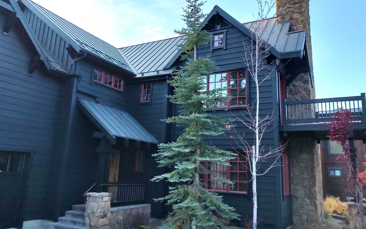 Mammoth Lakes exterior painting project